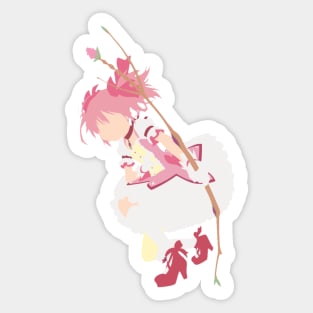 Madoka Kaname Minimalist Sticker